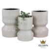 Platini Glaserad Kruka, Medium - Blank Ljusrosa - Bild 6