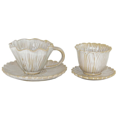 Morran Kaffekopp Plantering m. Fat, Small - Beige (12/fpk) - Bild 2