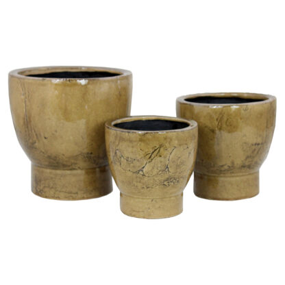 Alma Kruka i Stengods, Medium - Brun (8/fpk) - Bild 2