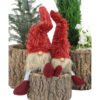 Felix Sittande Tomte, Large - Faux Fur Luva Röd (12/fp) - Bild 3