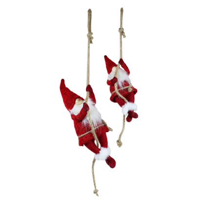 Ali Hängande Tomte, Small - Röd (12/fp)