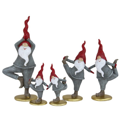 Yoga Tomte, 2 Mix Small - Röd (36/fp)