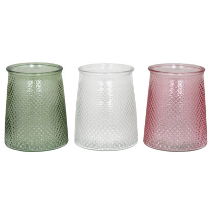 Glasvas - Rosa (24/fpk) - Bild 2